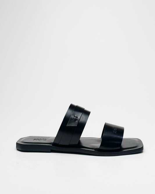 Lewi black double strap