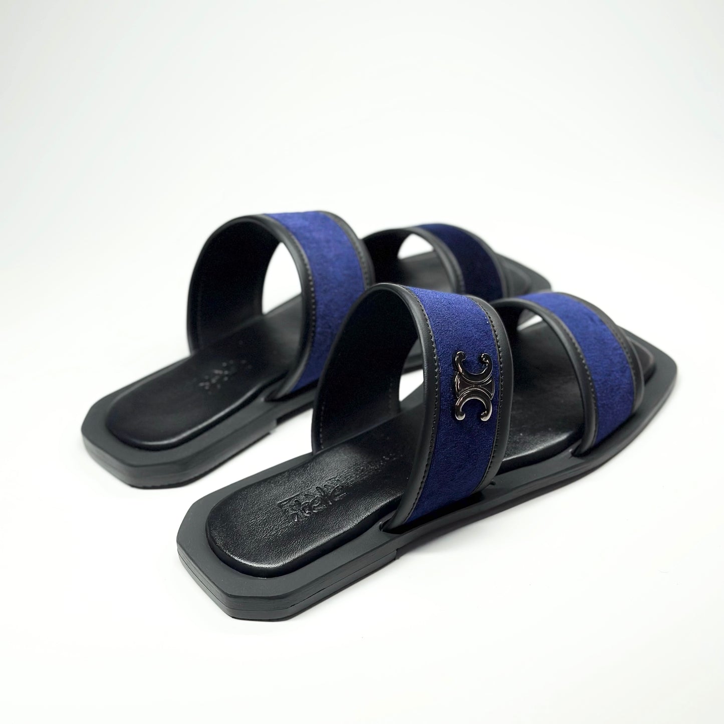 Lewi blue double strap