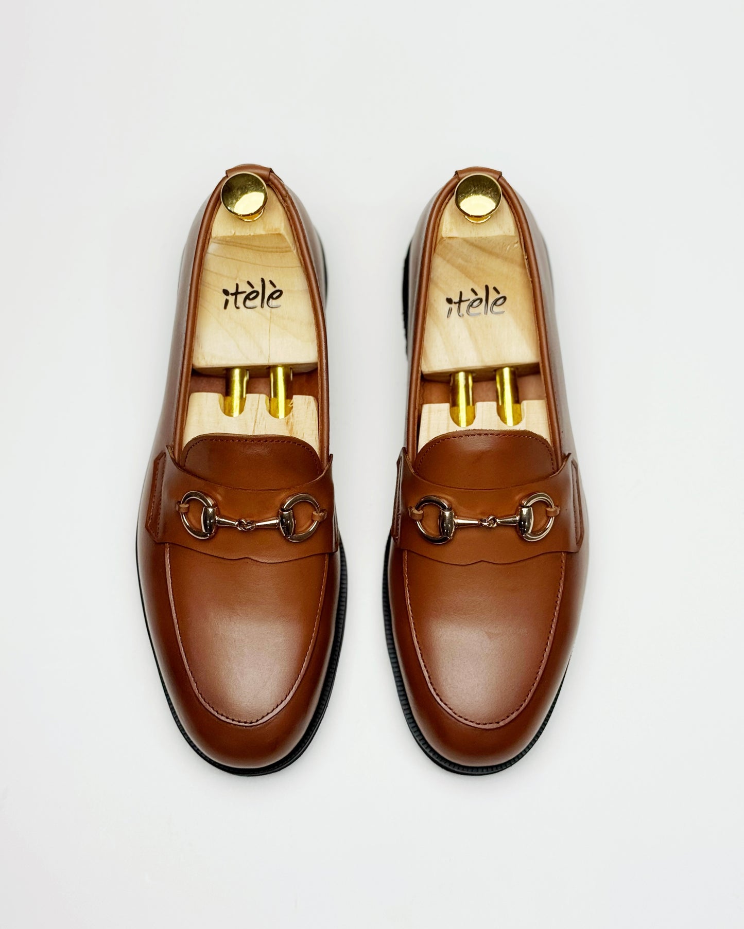 Dára Brown Horsebit Loafer