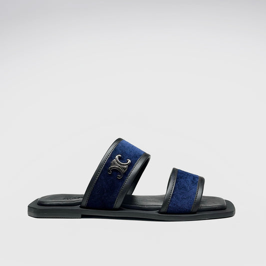 Lewi blue double strap